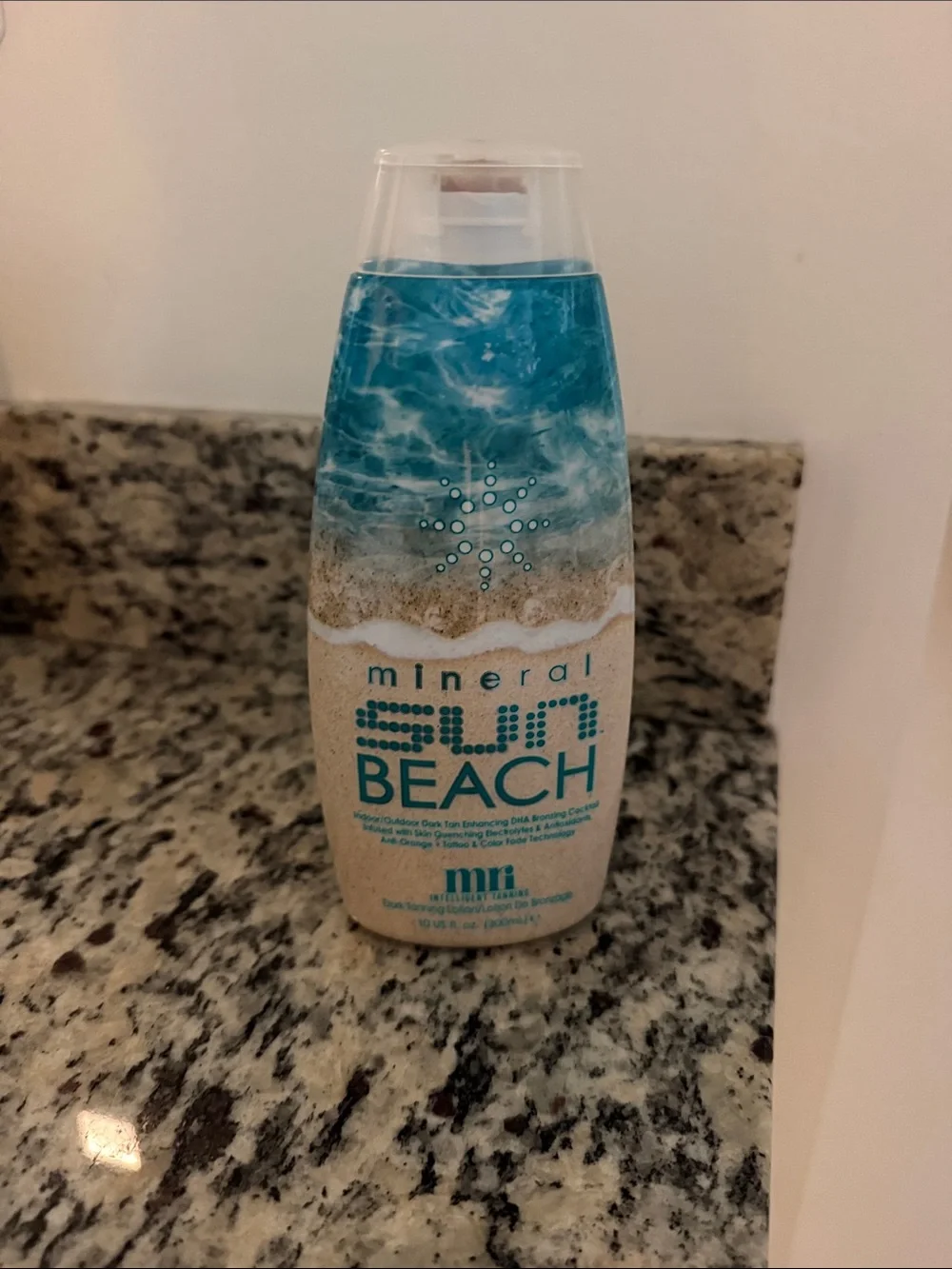 Minimally used Beach Mineral Tanning Lotion - Blue